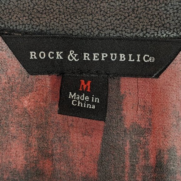 Rock & Republic Sheer Blouse - Picture 2 of 3